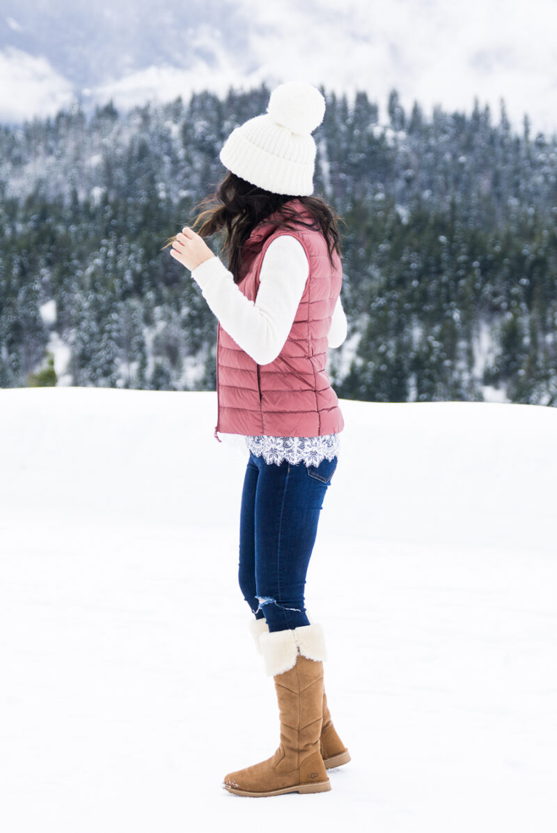 ugg puffer winter boot