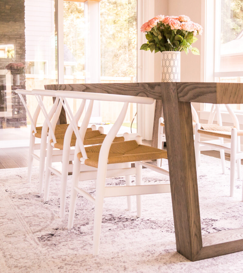 Dining Room With Restoration Hardware Dining Table Antoccino Just A Tina Bit