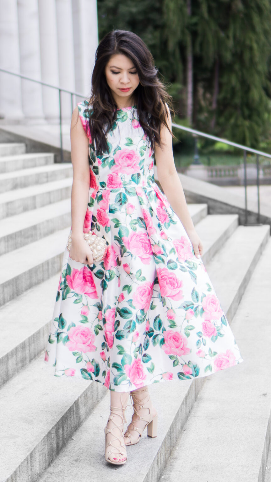 Rose Dress for Wedding | Just A Tina Bit