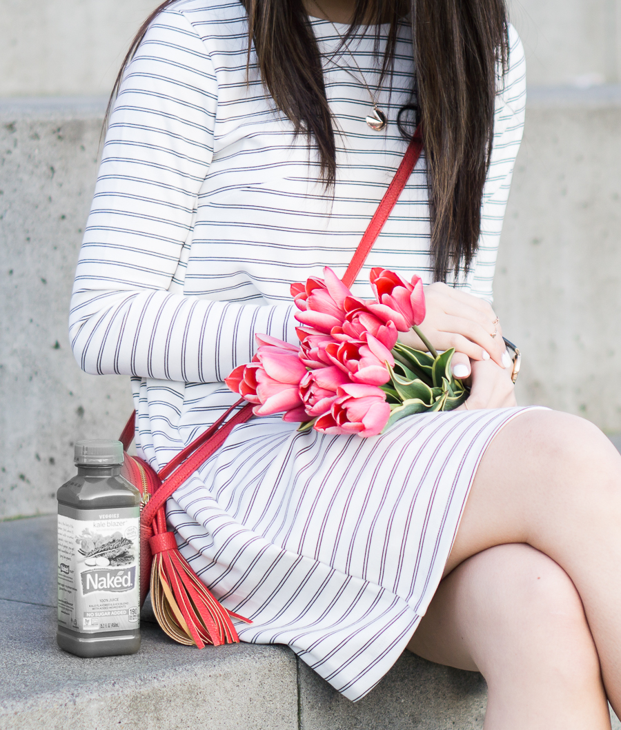 4 summer white dresses you need right now, casual striped dress