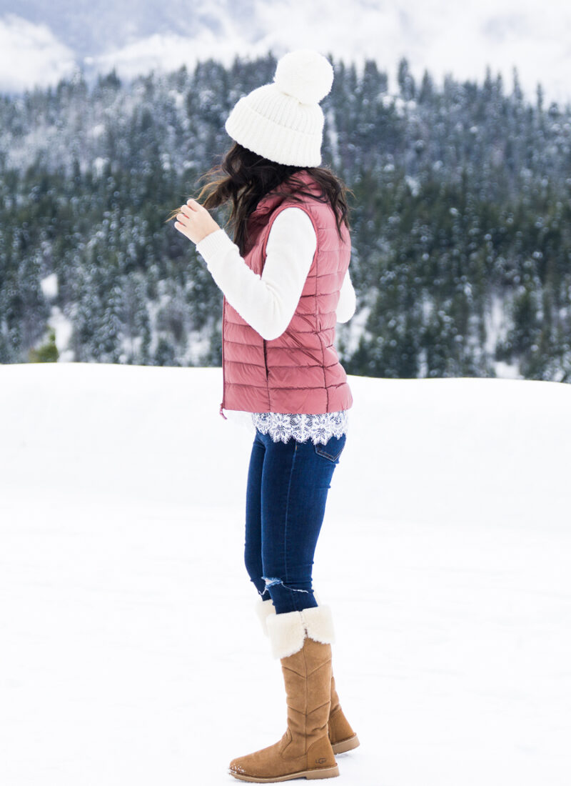 Look Chic in a Puffer Vest (Suncadia Part 1)