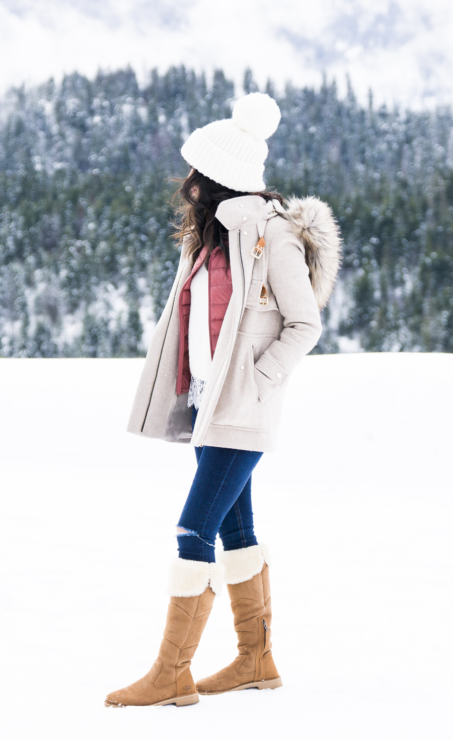 Fashion Trend to Try- Cropped Puffer Vests - Here For It All blog