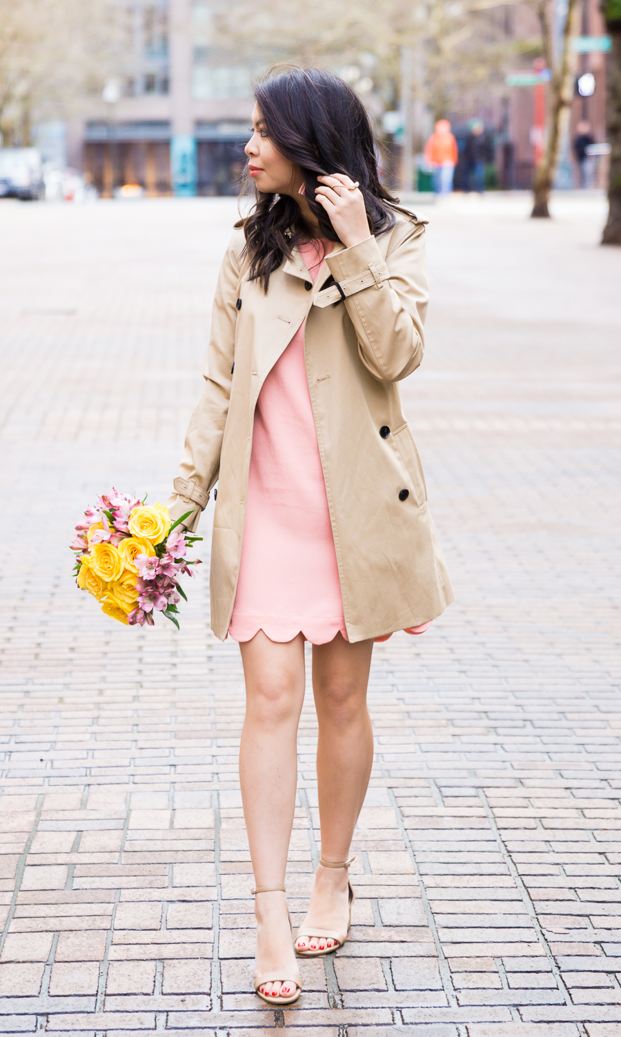 Trench Coat Outfit Ideas - Beauty With Lily