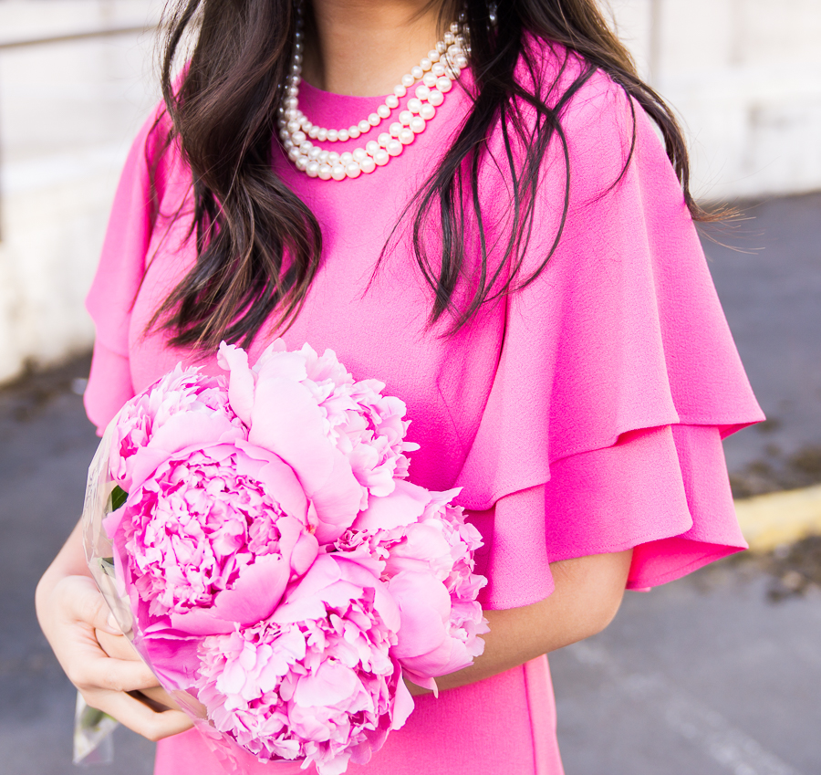 pearl necklace, Seattle fashion blogger 