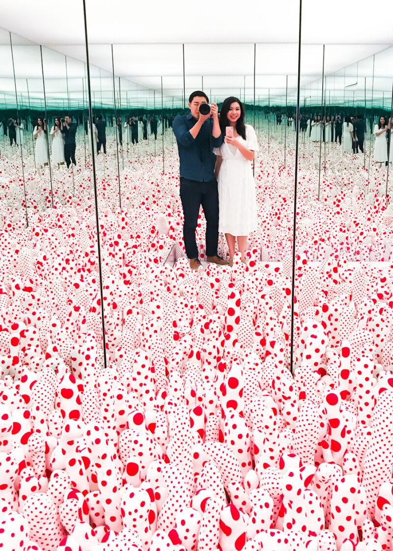 Yayoi Kusama Infinity Mirrors Exhibit at Seattle Art Musuem, Seattle Fashion Blogger