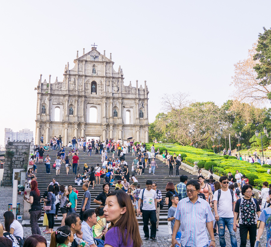 12 hours in Macau, Macau itinerary, things to do in Macau, Seattle fashion blogger, Ruins of St. Paul's Cathedral