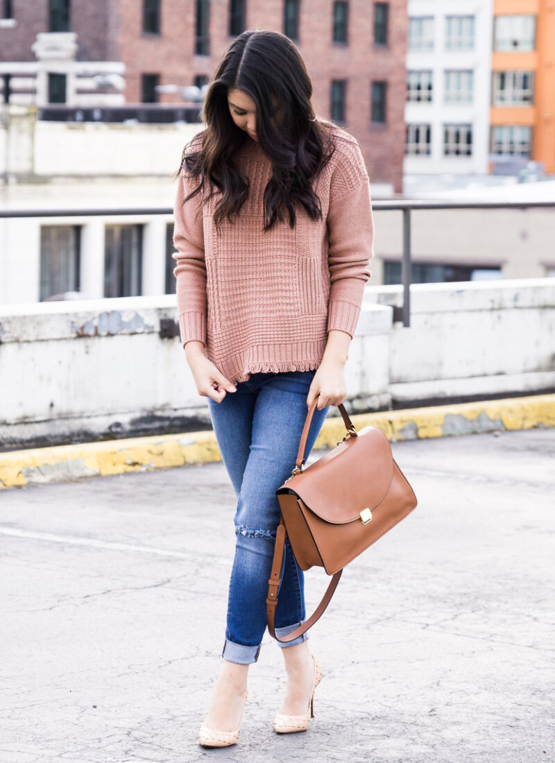 Rose Gold Sweater