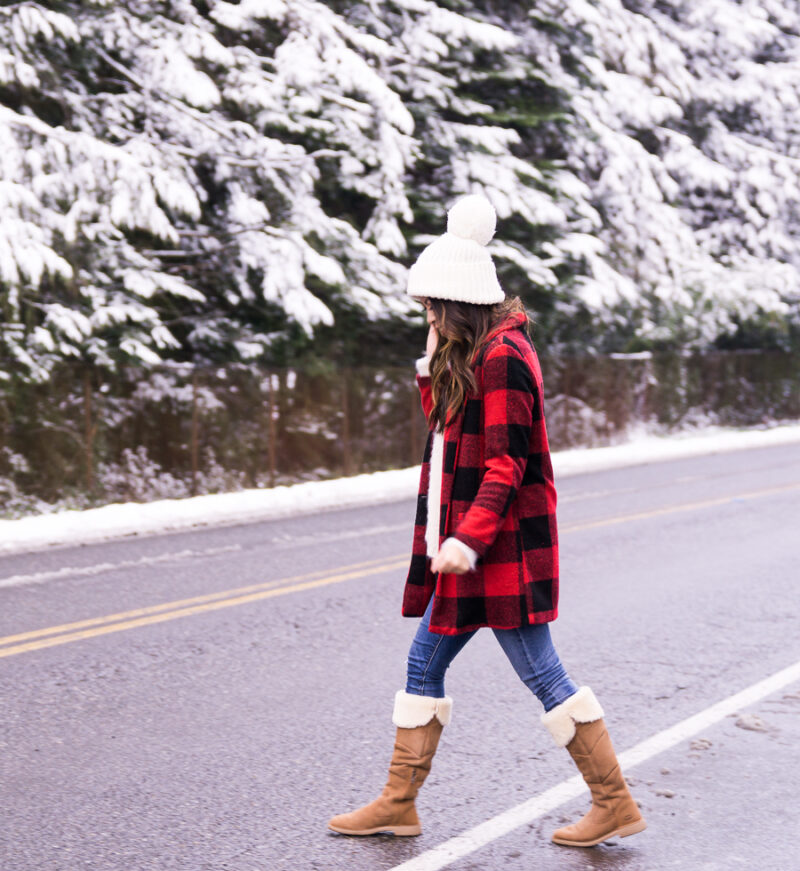 ugg winter plaid