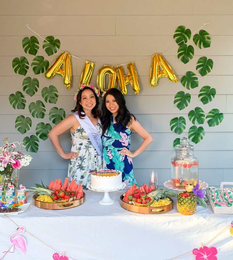 A Colorful and Tropical Bridal Shower for My Bridesmaid | Just A Tina Bit
