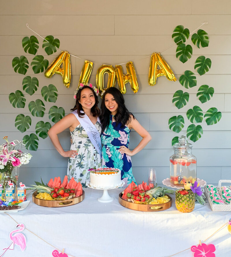 A Colorful and Tropical Bridal Shower for My Bridesmaid