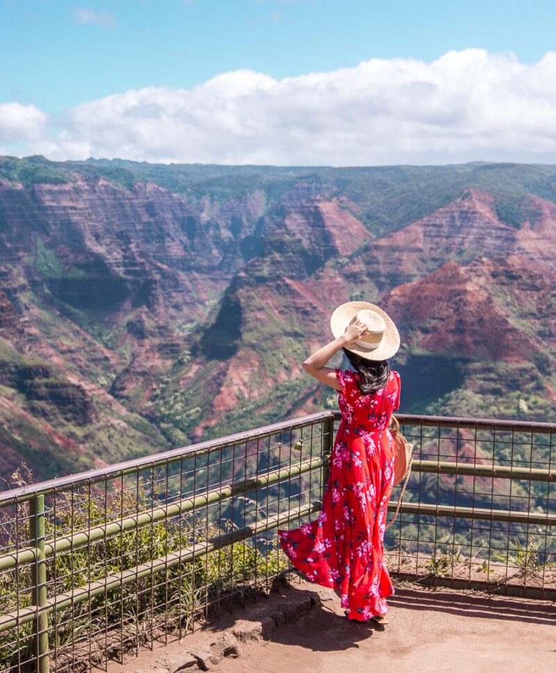 Top Things To Do in Kauai, Hawaii - Waimea Canyon Lookout | Seattle Blogger Just A Tina Bit