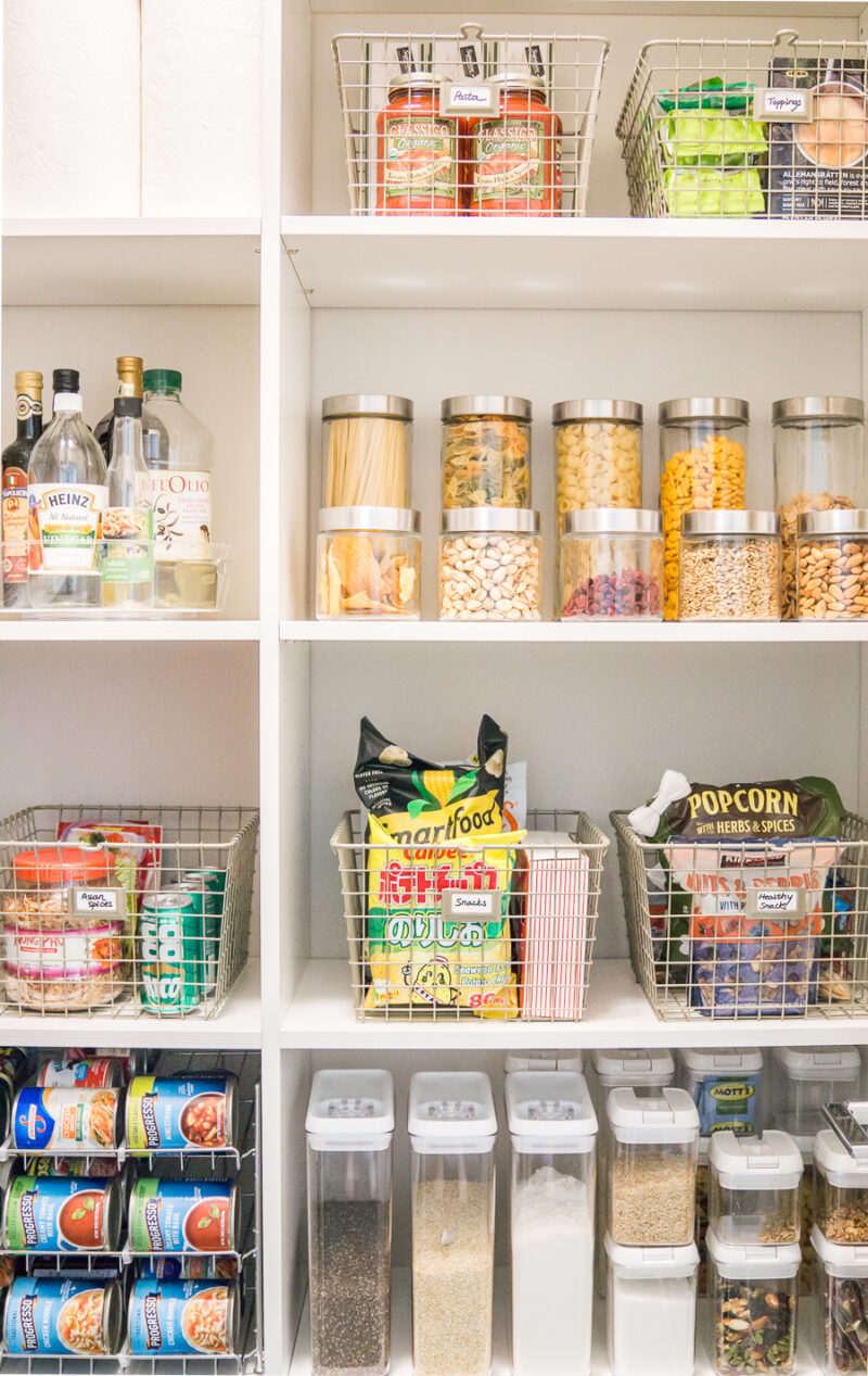 4 Steps for Pantry Organization | Just A Tina Bit