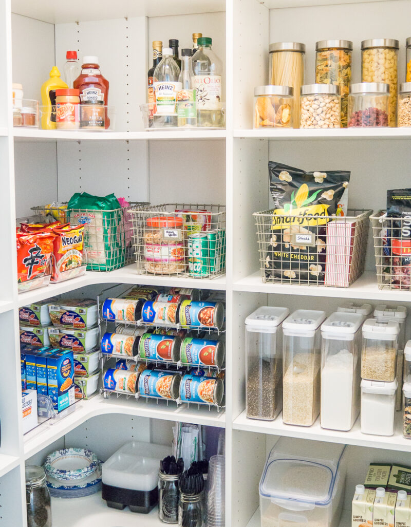 4 Steps for Pantry Organization | Just A Tina Bit