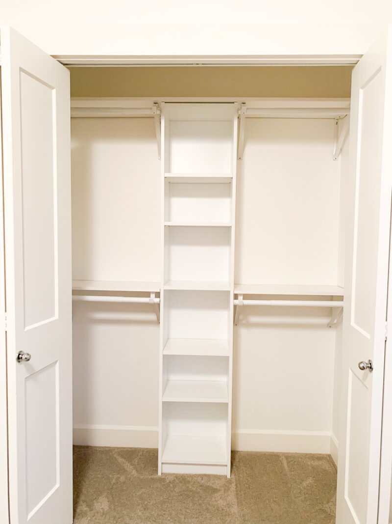 Custom Nursery Closet - IKEA Billy Bookcase Hack! | Just A Tina Bit