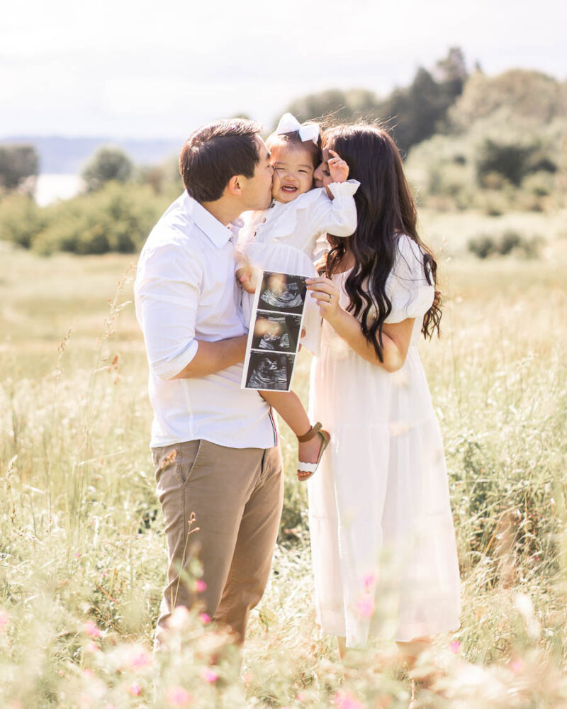 second pregnancy announcement