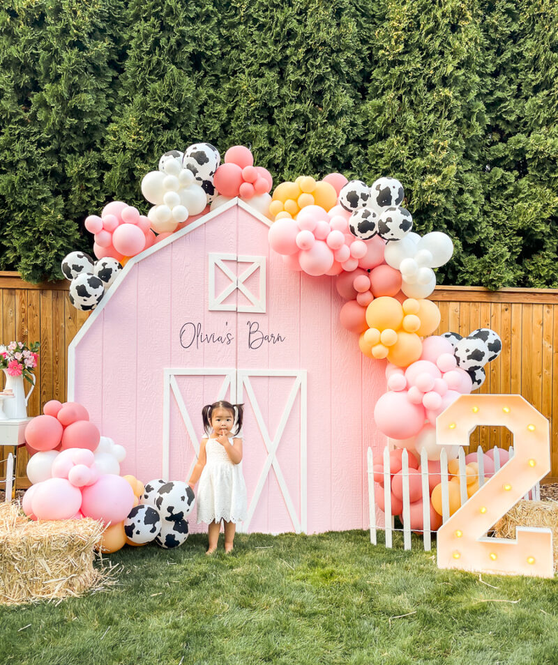 A Barn Birthday Party: Olivia's 2nd Birthday | Just A Tina Bit