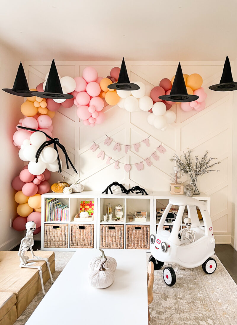 Halloween Playroom Reveal