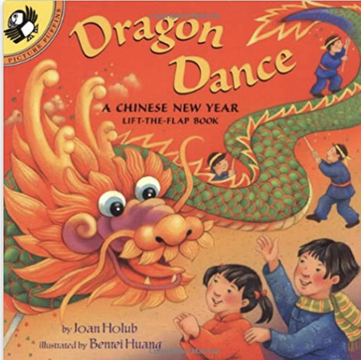 dragon dance lunar new year books for kids