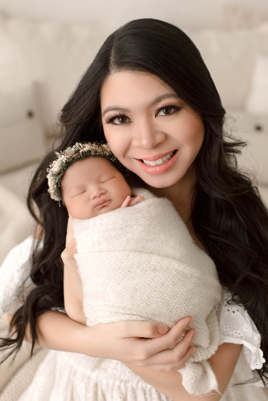 mommy and newborn photo, newborn photo poses