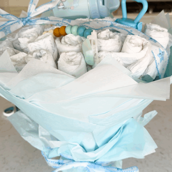 How to Make a Diaper Bouquet